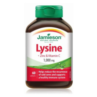 JAMIESON Lyzín 1 000 mg so zinkom a vitamínom C 60 tabliet