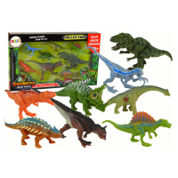 mamido  Sada farebných figúrok dinosaurov, 8 kusov