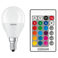 Žiarovka OSRAM LED E14 4,9 W Star+ kvapka matná Diaľkové ovládanie