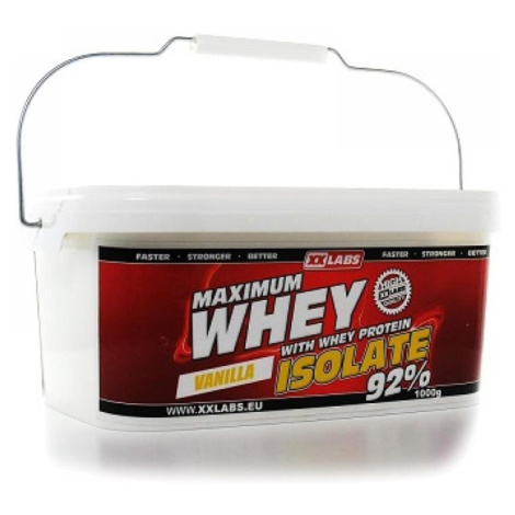 XXLABS Maximum Whey Protein Isolate vanilkový 1000 g