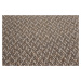 Kusový koberec Toledo cognac čtverec - 150x150 cm Vopi koberce