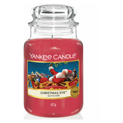 YANKEE CANDLE Classic Vonná sviečka veľká Christmas Eve 623 g