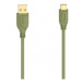 Hama 200637 USB-C 2.0 kábel typ A-C 0,75 m, Flexi-Slim, zelený