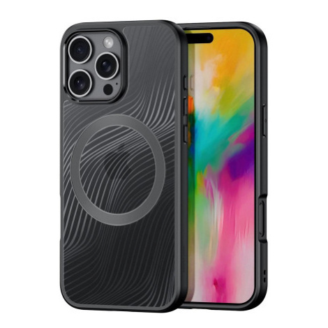 Dux Ducis Aimo MagSafe kryt na iPhone 16 Pro, čierny