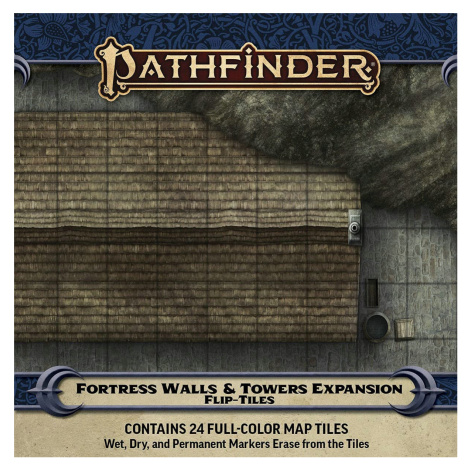 Paizo Publishing Pathfinder Flip-Tiles: Fortress Walls & Towers Expansion