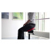 Sedlová stolička SALLI Swing Farba čalúnenia: Syntetická koža - staroružová #9532, Výška postavy
