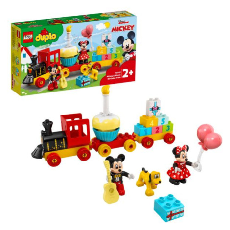 LEGO® DUPLO® - Disney 10941 Narodeninový vláčik Mickeyho a Minnie