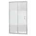 MEXEN - Apia posuvné sprchové dvere 125 cm dekor, chróm 845-125-000-01-20