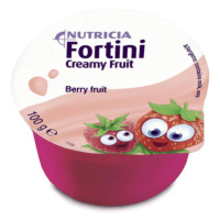 FORTINI Creamy fruit multi fibre príchuť červené ovocie 4 x 100 g