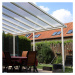 Gutta Terrassendach Original 4,26 x 3,06 m biela