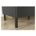 Sivý TV stolík v dekore duba 164x47 cm California - Germania