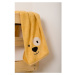 Žltý bavlnený detský uterák 50x75 cm Lucky - Foutastic