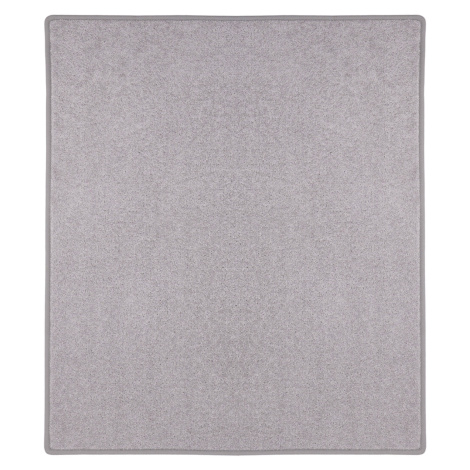 Kusový koberec Eton šedý 73 čtverec - 200x200 cm Vopi koberce