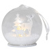Biela svetelná dekorácia s vianočným motívom ø 8 cm Fauna – Star Trading