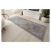 Běhoun Terrain 105604 Orken Grey Cream - 80x200 cm Hanse Home Collection koberce