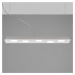 Fabbian Quarter – biele LED závesné svietidlo 5-pl