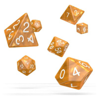 Sada kociek na RPG: Oakie Doakie Dice RPG Set Marble - Orange (7 ks)