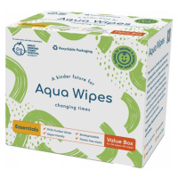 AQUA WIPES Obrúsky 100% rozložitelné, 99% vody, 12x56ks = 672ks
