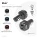 Club3D Auto nabíjačka pre Notebooky 63W, 2 porty (USB-A + USB-C)