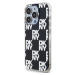 DKNY PC/TPU Checkered Pattern Zadný Kryt pre iPhone 15 Pro Max Black