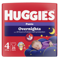 HUGGIES® Overnights Pants 4, 26 ks