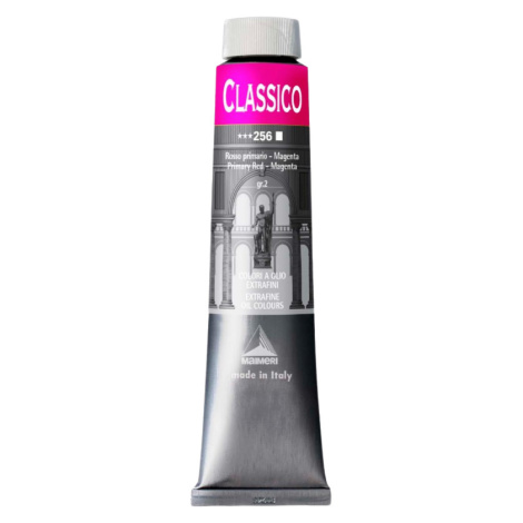 MAIMERI CLASSICO - Extra jemné olejové farby 256 - primary red magenta, 0,2 L