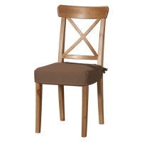 Dekoria Sedák na stoličku Ingolf, hnedá, návlek na stoličku Inglof, Loneta, 133-09