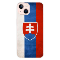 Odolné silikónové puzdro iSaprio - Slovakia Flag - iPhone 13