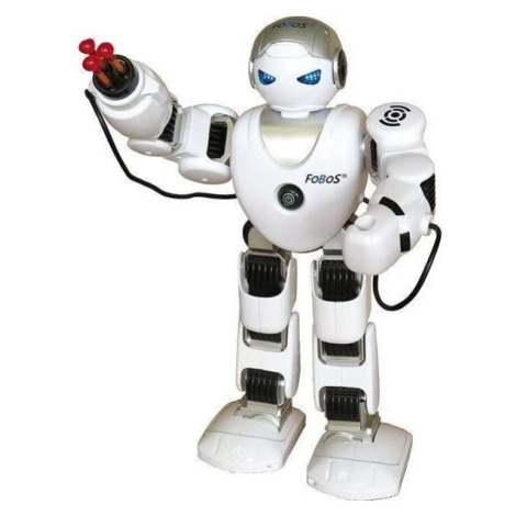 Robot RC FOBOS plast interaktívny chodiaci česky hovoriaci na batérie s USB Teddies