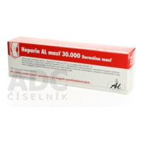 Heparin AL masť 30 000