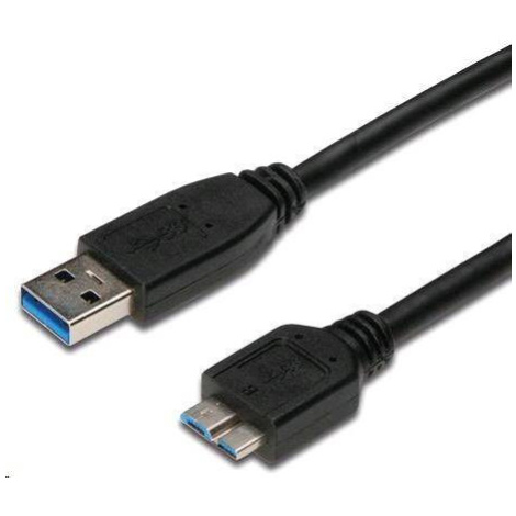 PREMIUMCORD Kábel USB 3.0 A - Micro B 1m, prepojovací (M/M)