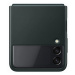 Samsung kožený zadný kryt EF-VF711LGEGW pre Galaxy Z Flip3, zelená