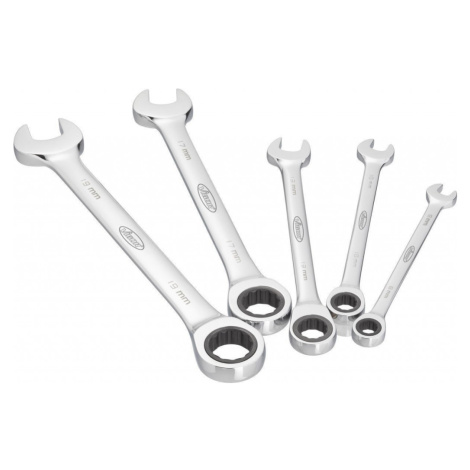 Sada račňových očkoplochých kľúčov, dlhé prevedenie, 5 dielna - V2820 Vigor