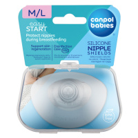 CANPOL BABIES Chránič prsnej bradavky Premium 2 ks M-L