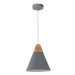 Toolight - Závesná lampa Scandi A 1xE27, šedá, OSW-00103