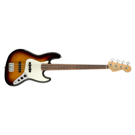 Fender Player Jazz Bass FL 3-Color Sunburst Pau Ferro
