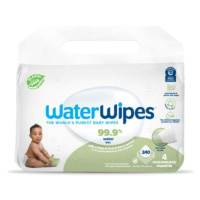 4x WATERWIPES Obrúsky vlhčené bez obsahu plastov Soapberry 60 ks (240 ks)