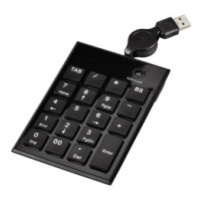 Hama 50448 numerická klávesnica SK140 Slimline, čierna