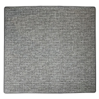 Kusový koberec Alassio hnědý čtverec - 120x120 cm Vopi koberce