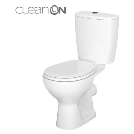 Cersanit ARTECO 010 CLEANON WC so sedátkom Soft Close 63,5 x 35,5 cm, K667-069