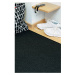 Čierny koberec behúň 250x80 cm Bono™ - Narma
