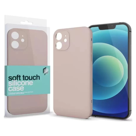 Apple iPhone 11, Silikónové puzdro, Xprotector Soft Touch Slim, púdrovo ružové