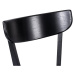 Čierne jedálenské stoličky z dubového dreva Arch - Bonami Essentials