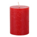 Provence Rustikálna sviečka 10cm PROVENCE červená