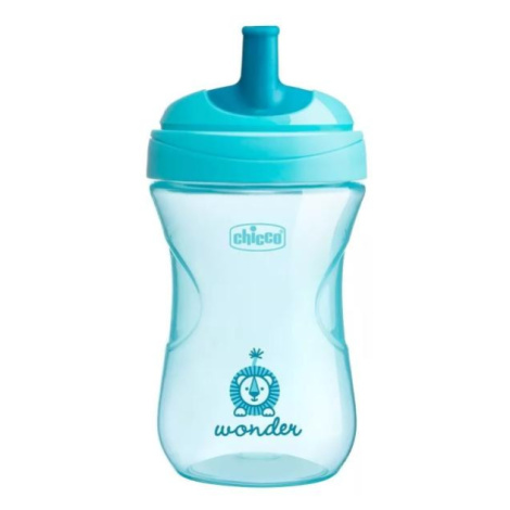 CHICCO Hrnček Advanced so slamkovým náustkom 266 ml zelený 12m+