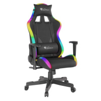 Genesis Trit 600 RGB Herná stolička čierna