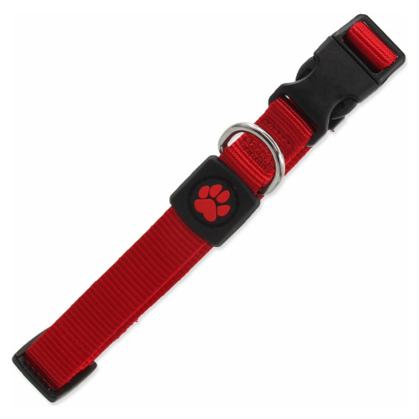 Obojok Active Dog Premium M červený 2x34-49cm