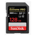 SanDisk SDHC karta 128GB Extreme PRO (300 MB/s, Class 10, UHS-II U3 V90)