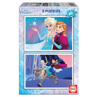 Detské puzzle Frozen Educa 2x20 dielov 16847