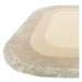 Krémovobiely ručne tkaný koberec s prímesou vlny 200x290 cm Halo – Asiatic Carpets